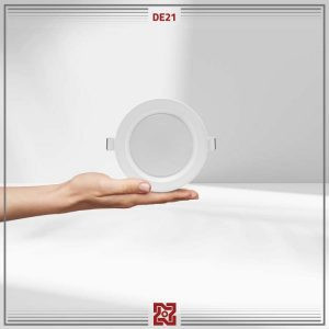 چراغ توکار 12 وات بدنه سفید قطر 12 دنیز DE21 آلتون رای
