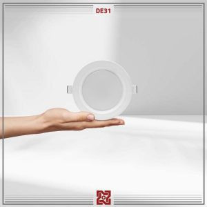 چراغ توکار 16وات بدنه سفید قطر 15 دنیز DE31 آلتون رای
