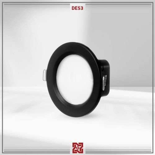 چراغ توکار 9وات بدنه مشکی قطر 7.5 دنیز DE53 آلتون رای