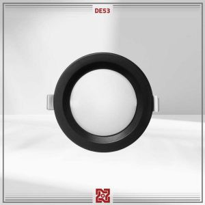 چراغ توکار 9وات بدنه مشکی قطر 7.5 دنیز DE53 آلتون رای