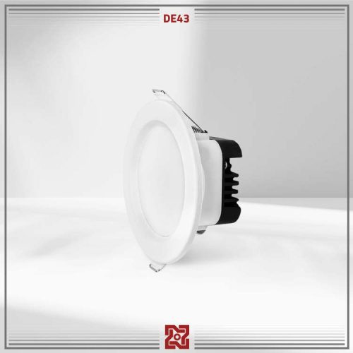 چراغ توکار 6وات بدنه سفید قطر 7.5 دنیز DE43 آلتون رای چراغ سه رنگ
