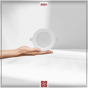 چراغ توکار 12 وات بدنه مشکی قطر 3.5 دنیزDE81 آلتون رای