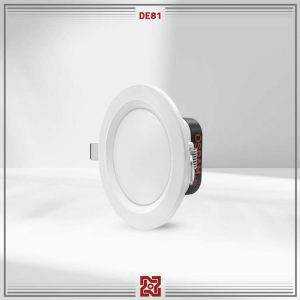 چراغ توکار 12 وات بدنه مشکی قطر 3.5 دنیزDE81 آلتون رای