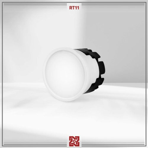 چراغ توکار طرح هالوژن 5 وات بدنه سفید قطر 3.5 آرتاRT11 آلتون رای