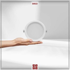 چراغ توکار 22 وات بدنه سفید قطر 15 دریا DA32 آلتون رای