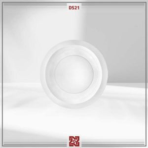 چراغ توکار 9 وات بدنه سفید قطر 12 دنیا DS21 آلتون رای