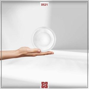 چراغ توکار 9 وات بدنه سفید قطر 12 دنیا DS21 آلتون رای
