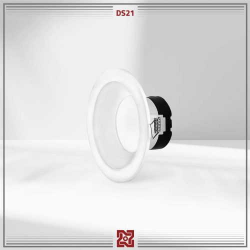 چراغ توکار 9 وات بدنه سفید قطر 12 دنیا DS21 آلتون رای