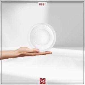 چراغ توکار 22 وات بدنه سفید قطر20 دنیا DS51 آلتون رای