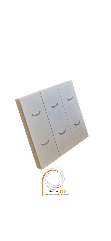 کلید هوشمند 6Zigbee پل زیگبی 4 پل روشنایی - 2پل سناریو Duomei رویه پلاستیک