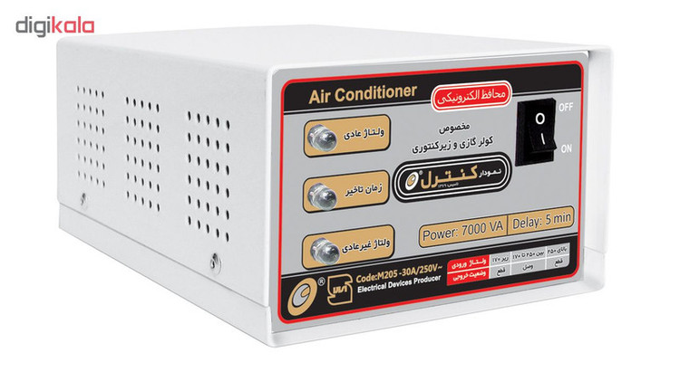 محافظ ولتاژ الکترونیکی نمودار کنترل مدل M205