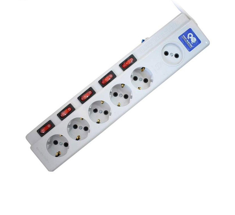 چندراهی برق پارت الکتریک مدل 5+1 کد 2095